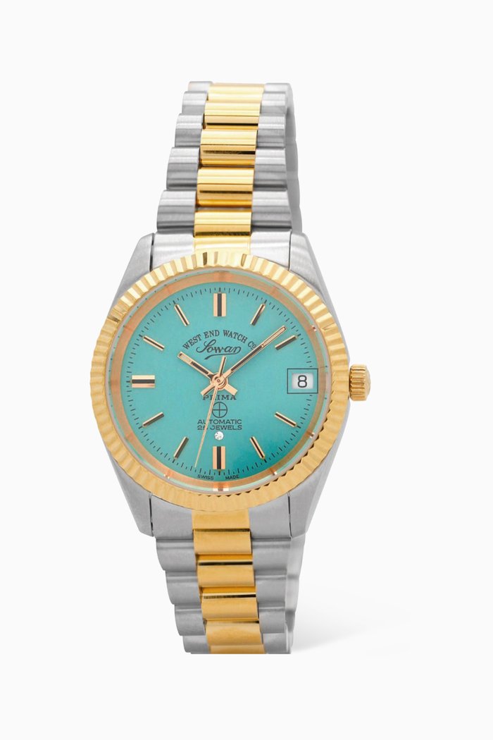 The Classics Automatic Stainless Steel Watch, 32.5mm, Multicolour