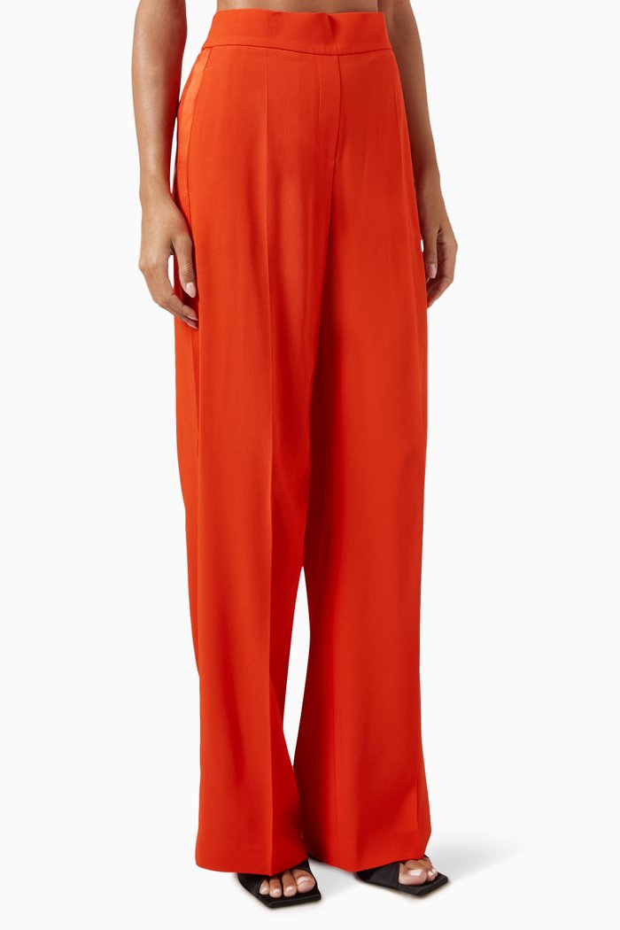 

Tezuki Pants in Viscose-blend, Orange
