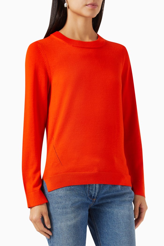 

Feganasi Sweater in Wool, Orange