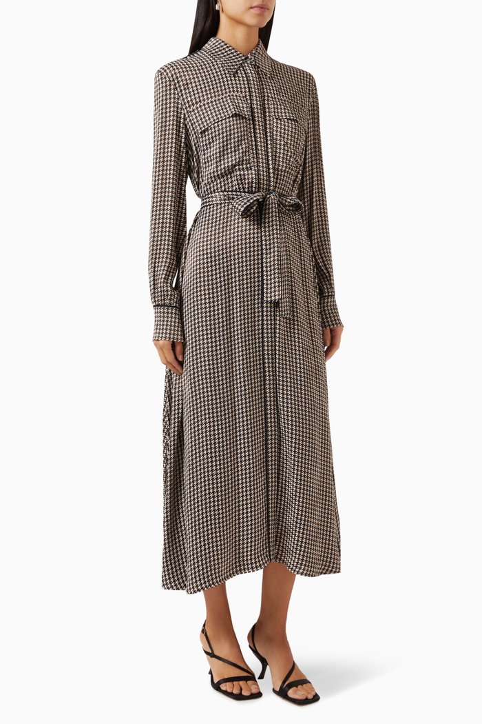 

Davivio Shirt Dress in Viscose, Multicolour