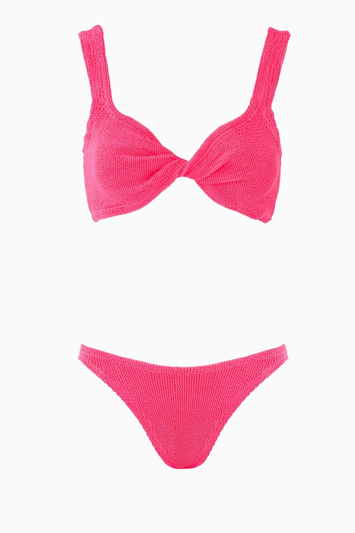 

Juno Bikini Set in Crinkle™ Fabric, Pink