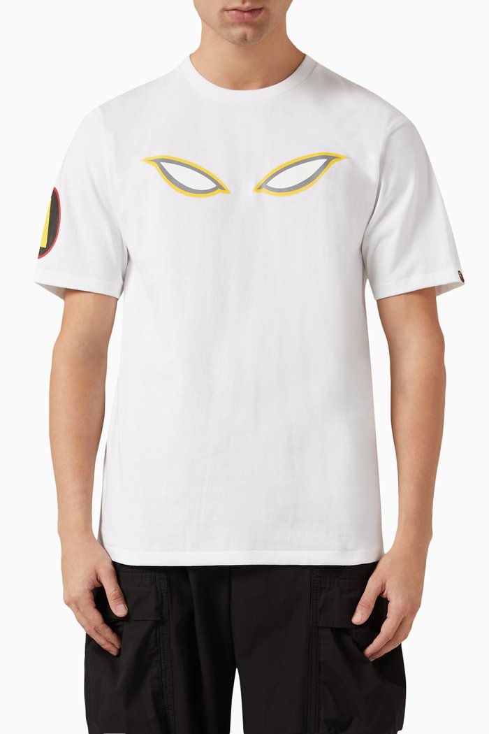 

Shadow BAPE T-shirt in Cotton, White