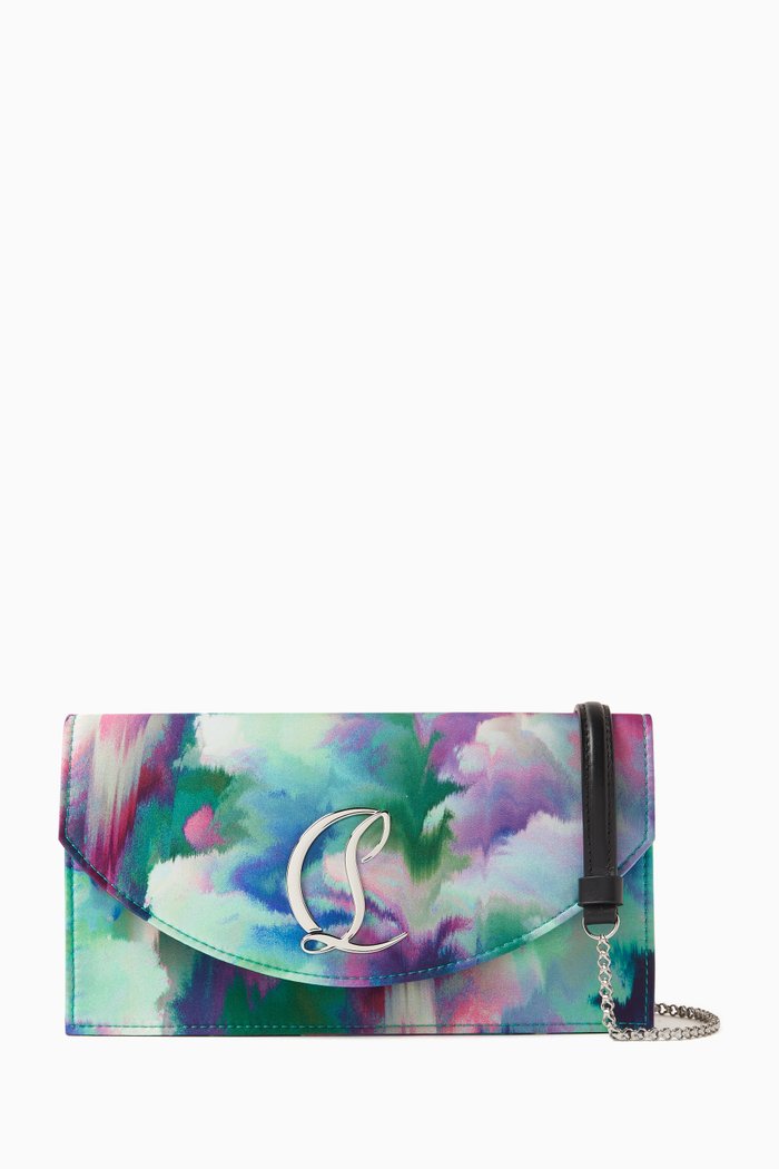 

Loubi54 Clutch in Crepe Satin, Multicolour