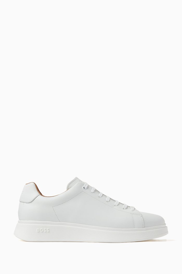 

Bulton Low-top Sneakers in Leather, White