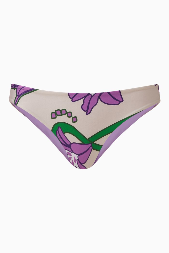 

Guava Reversible Bikini Bottoms in Lycra, Multicolour