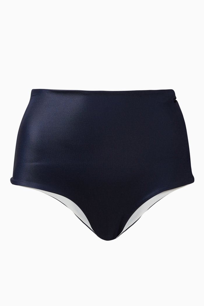 

Tejada Reversible Bikini Briefs in Lycra, Blue