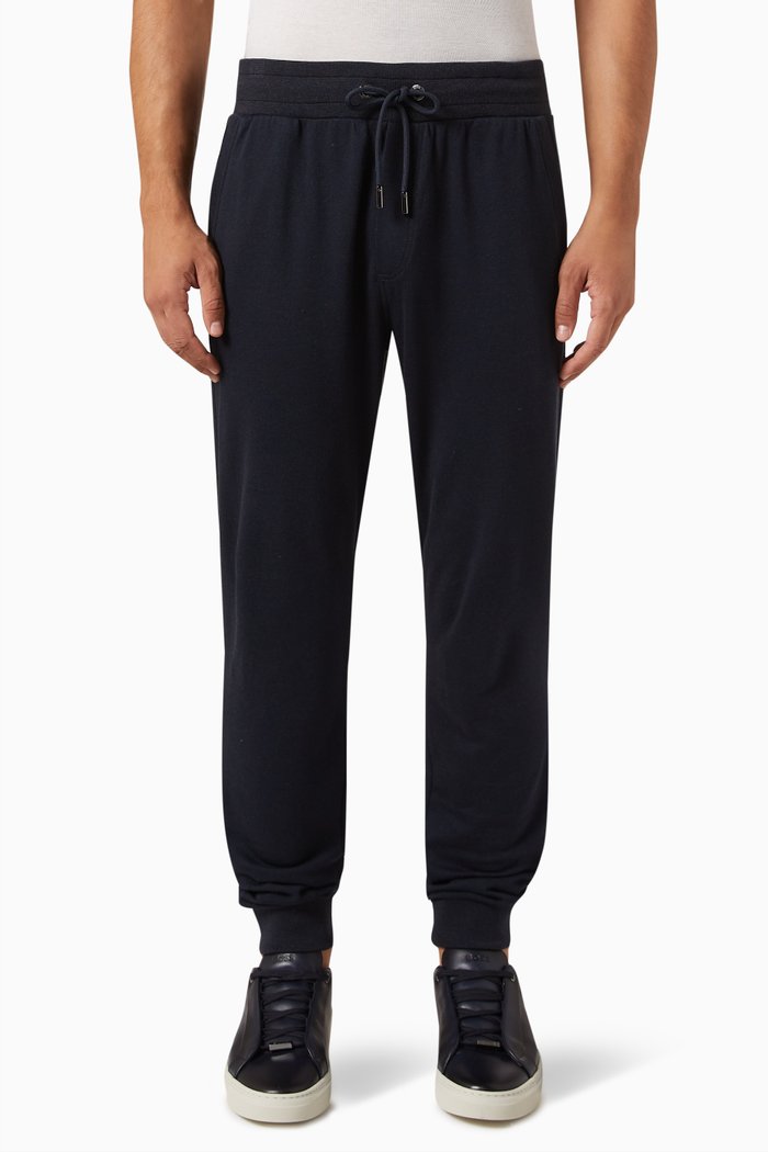 

Schiller Sweatpants in Cashmere & Cotton, Blue