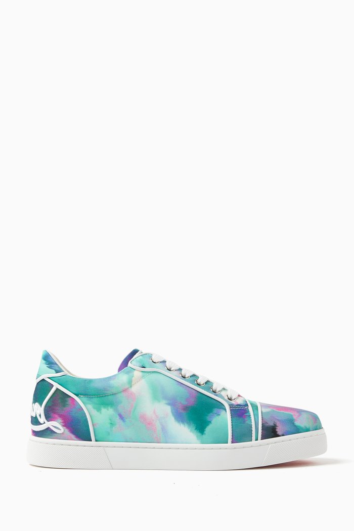 

Fun Viera Sneakers in Nylon Canvas, Multicolour