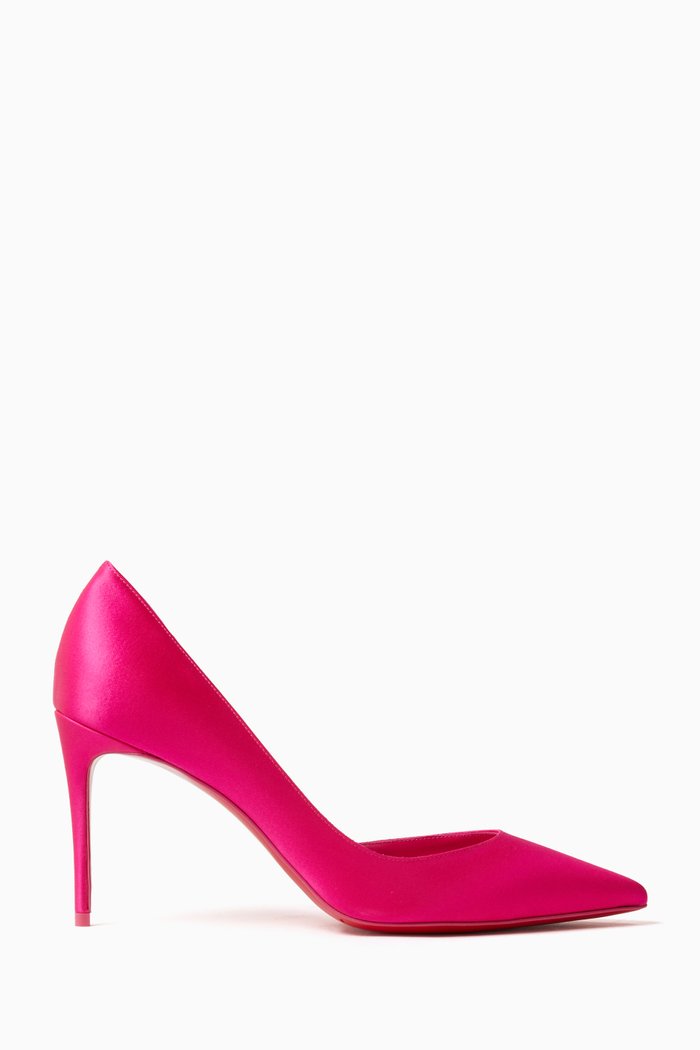 

Iriza 85 Pumps in Crêpe Satin, Pink