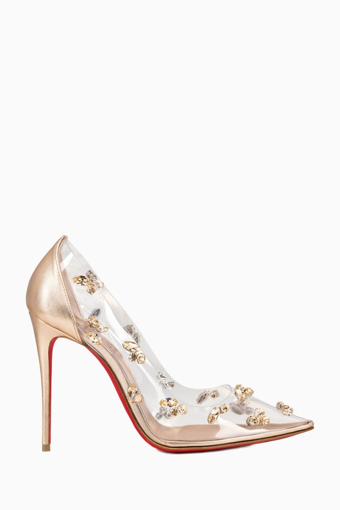 

Degraqueen 100 Pumps in Nappa Leather, Neutral