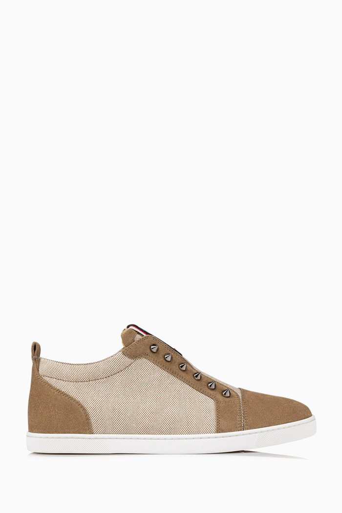 

F.A.V Fique A Vontade Low-top Sneakers in Suede, Brown