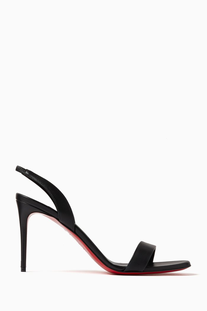

O Marylin 85 Sandals in Nappa, Black