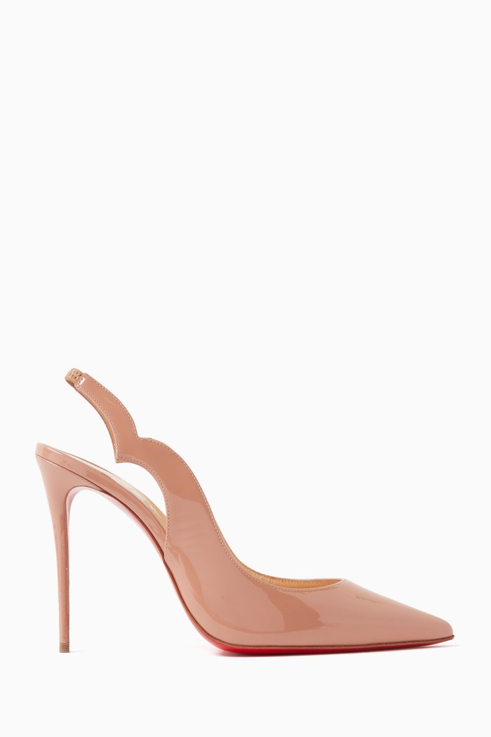 

Hot Chick 100 Slingback Pumps in Patent Leather, Neutral