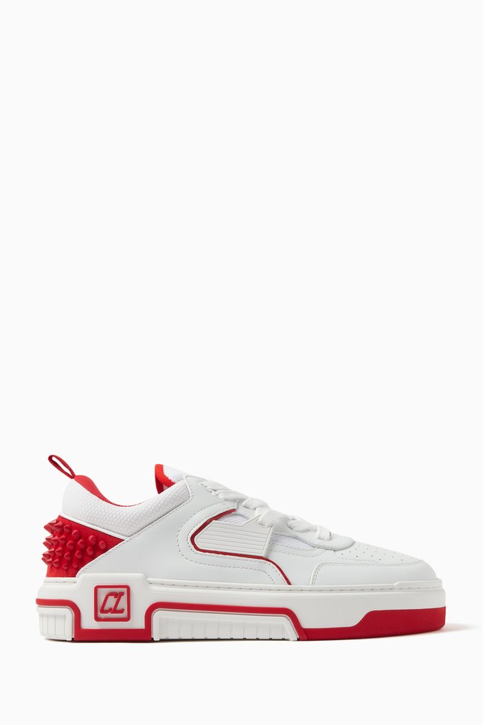 

Astroloubi Low-top Sneakers in Leather, Multicolour