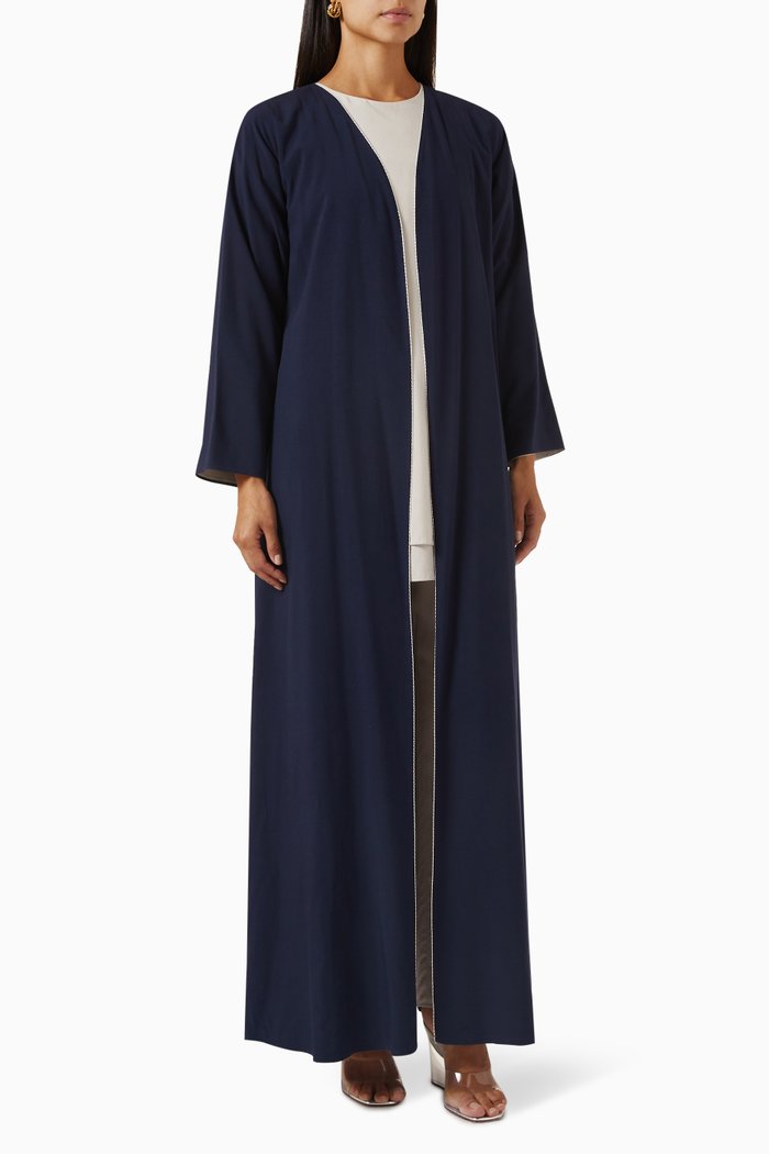 Reversible Abaya Set, Blue