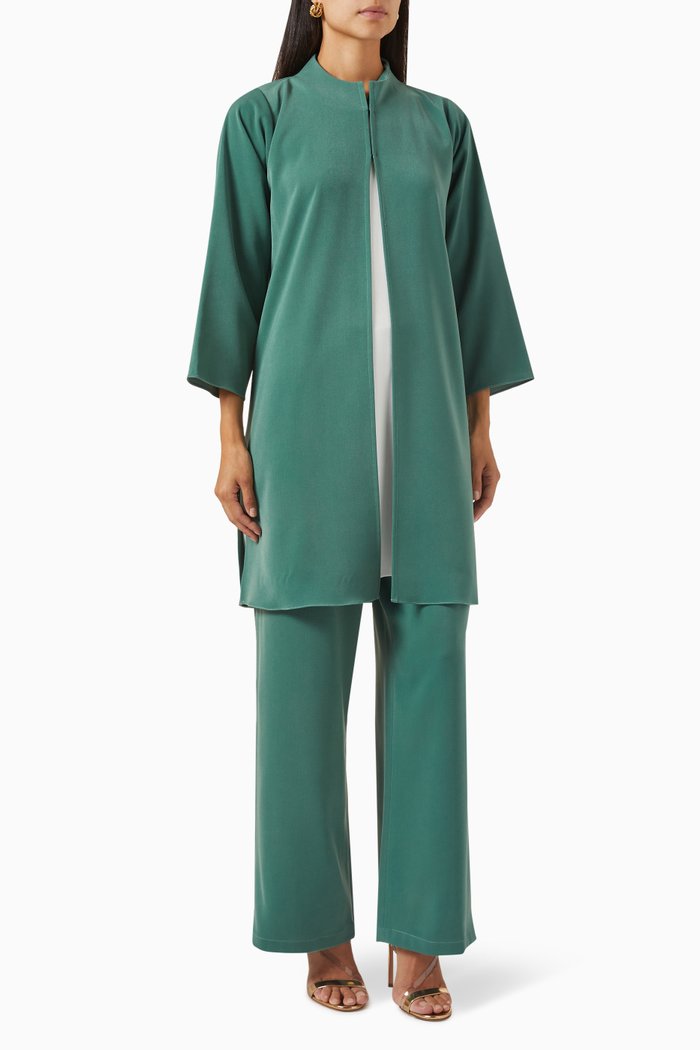 

Top & Pants Set, Green