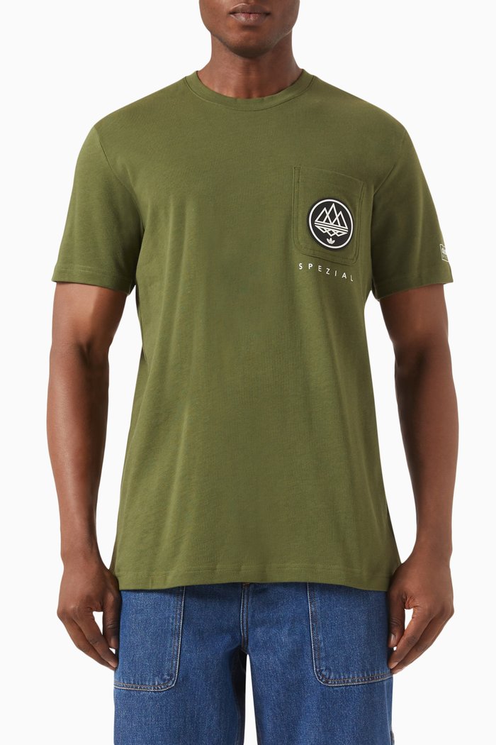 

SPZL Edgerton T-shirt in Organic Cotton Jersey, Green