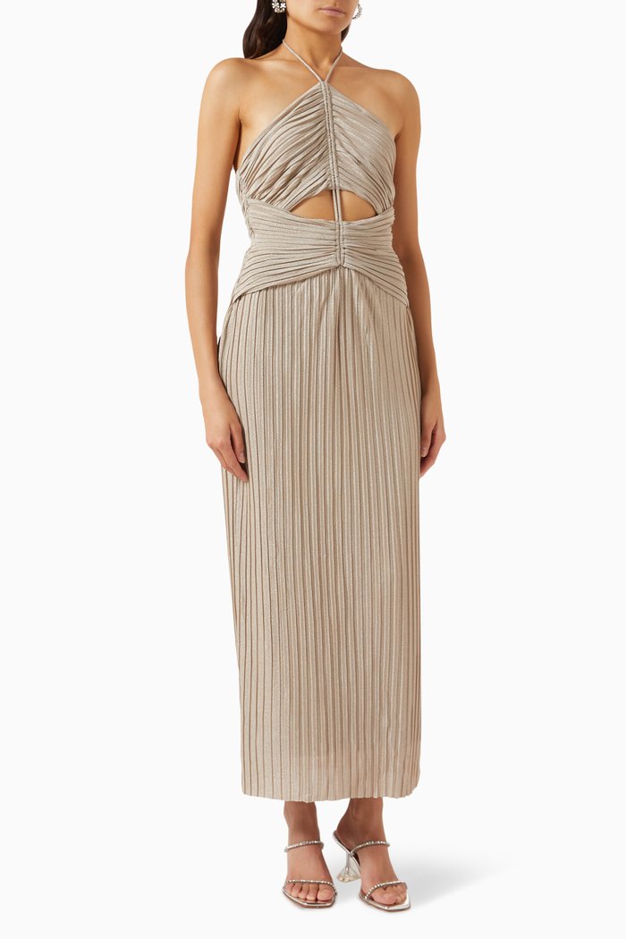 

Nyah Midi Dress, Grey