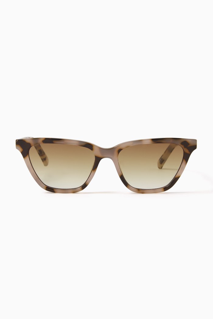 

Unfaithful D-frame Sunglasses in BPA-free Plastic, Brown