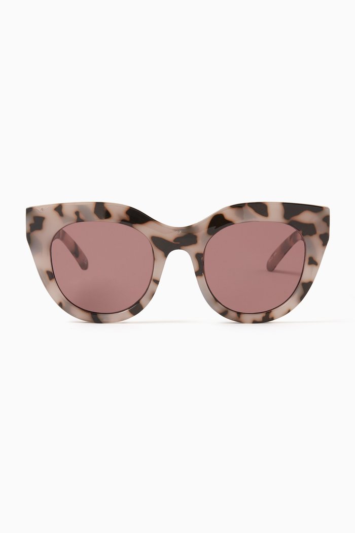

Air Heart Cat-eye Sunglasses in BPA-free Plastic, Brown