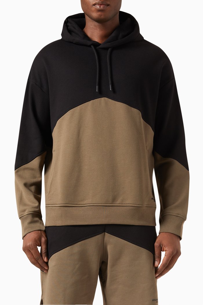 

Hoodie in Fleece, Black