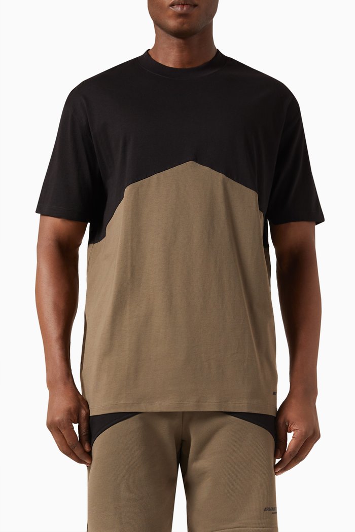 

Crew Neck T-shirt in Cotton Jersey, Black