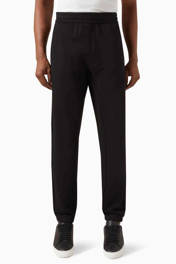 Sweatpants in Cotton Jersey, Black
