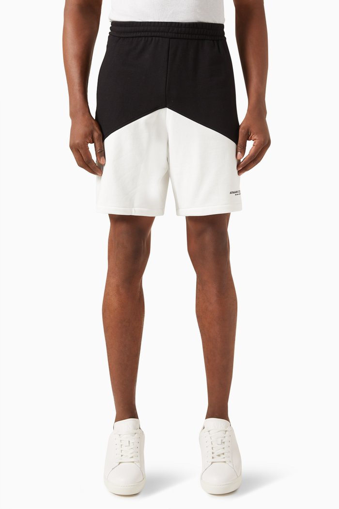 

Logo Sweatshorts in Fleece, Black