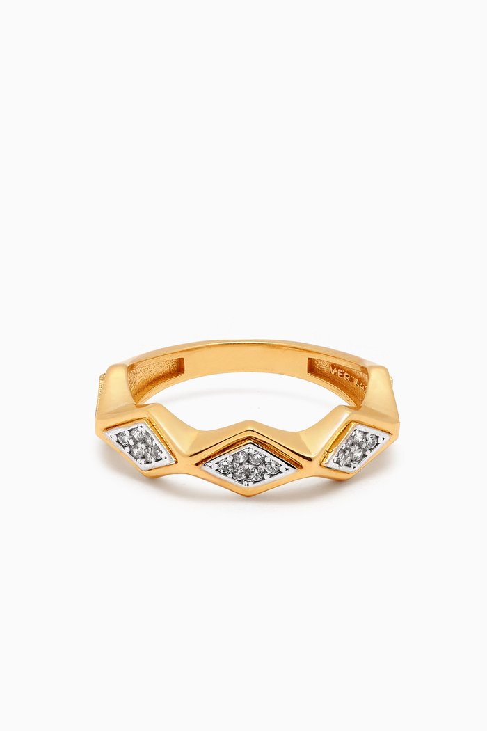 

Soledad Ring in 24kt Gold-plated Sterling Silver