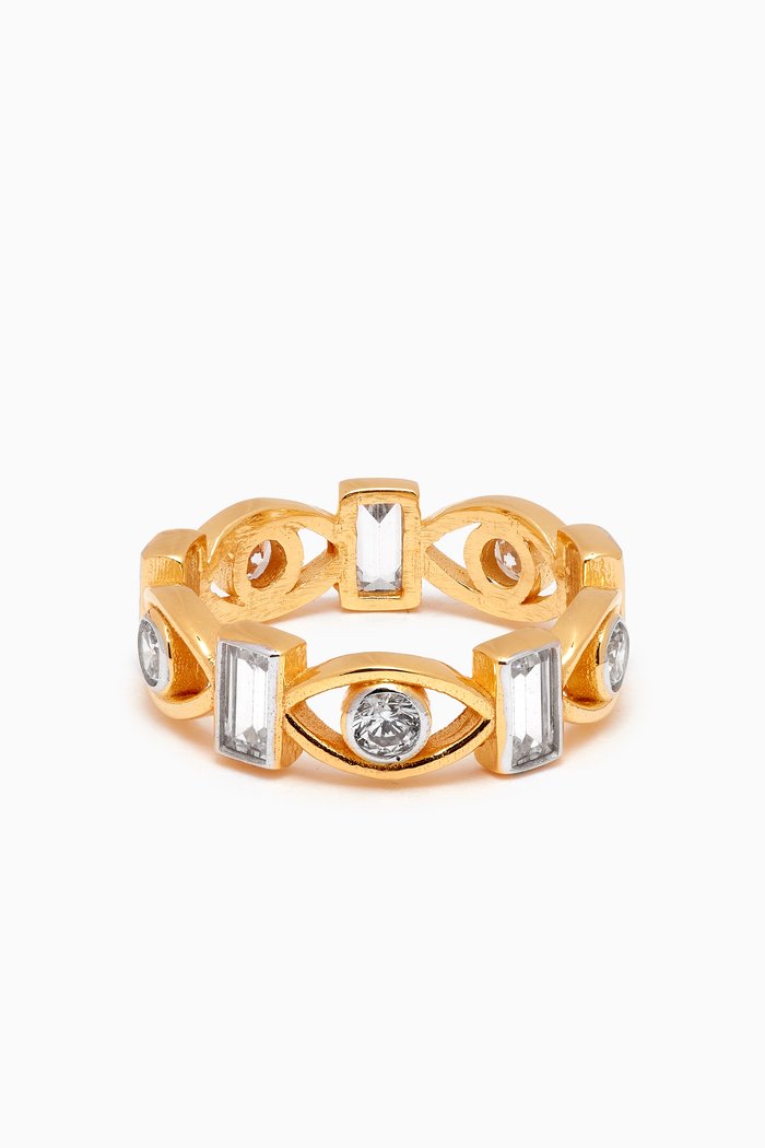 

I Dream Ring in 24kt Gold-plated Sterling Silver