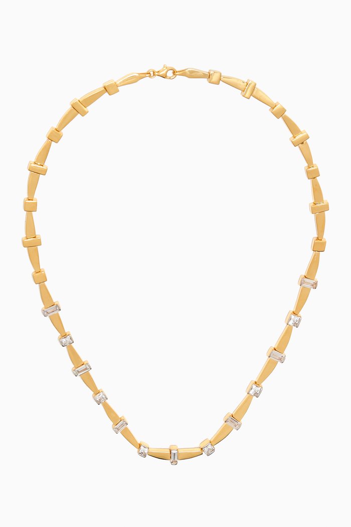 Shine on Me Necklace in 24kt Gold-plated Sterling Silver