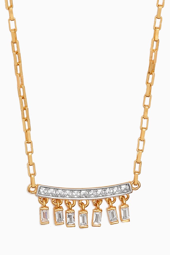 

Lover's Lane Necklace in 24kt Gold-plated Sterling Silver