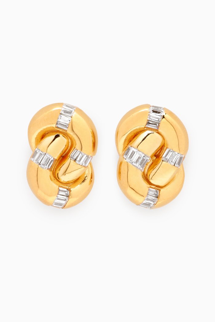 

Stud Earrings in 24kt Gold-plated Sterling Silver