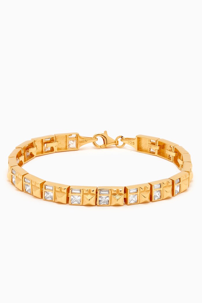 

The Heat Bracelet in 24kt Gold-plated Sterling Silver