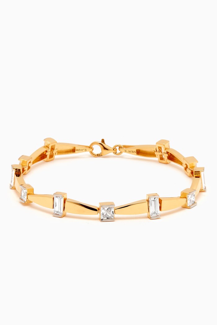 

Feelin The Glow Bracelet in 24kt Gold-plated Sterling Silver