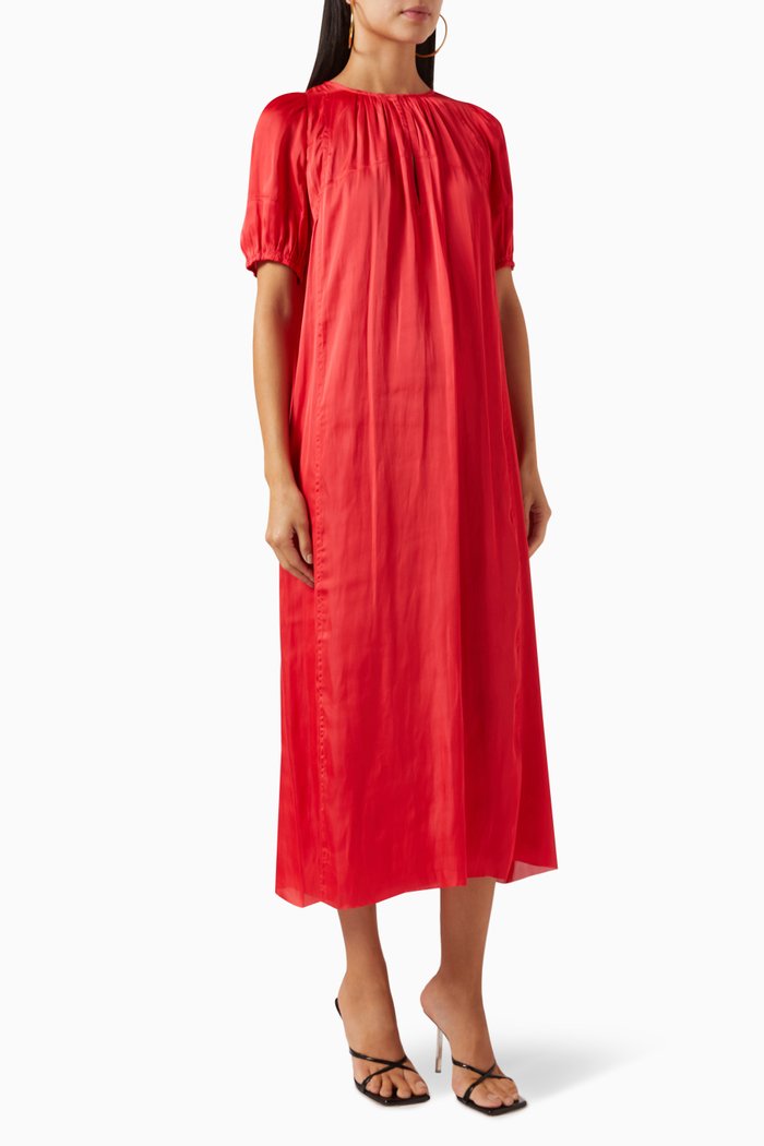 

Clarice Midi dress, Orange