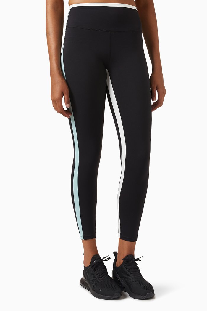 

Sam High-waist 7/8 Leggings in Stretch Nylon, Black