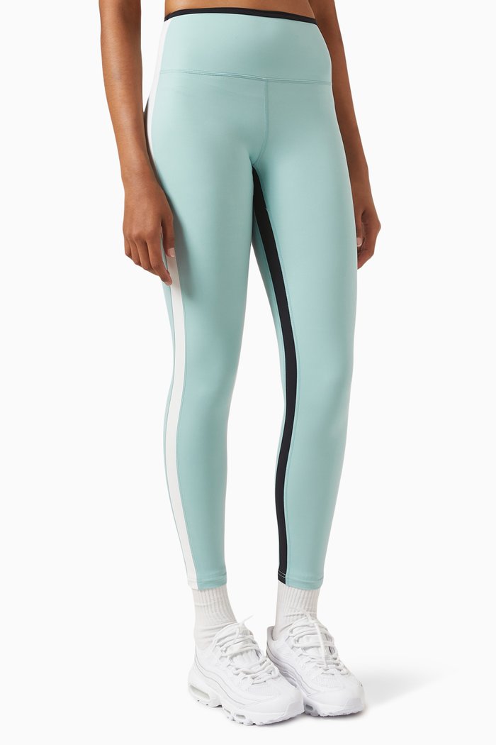 

Sam High-waist 7/8 Leggings in Stretch Nylon, Blue