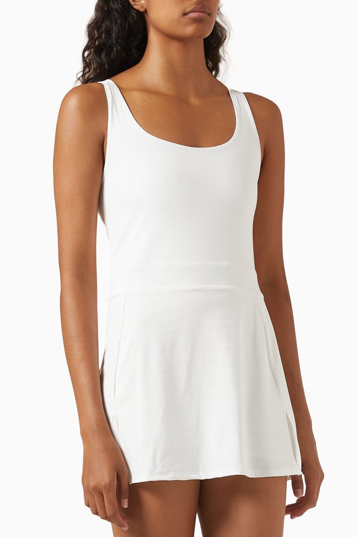 

Martina Rigor Dress, White
