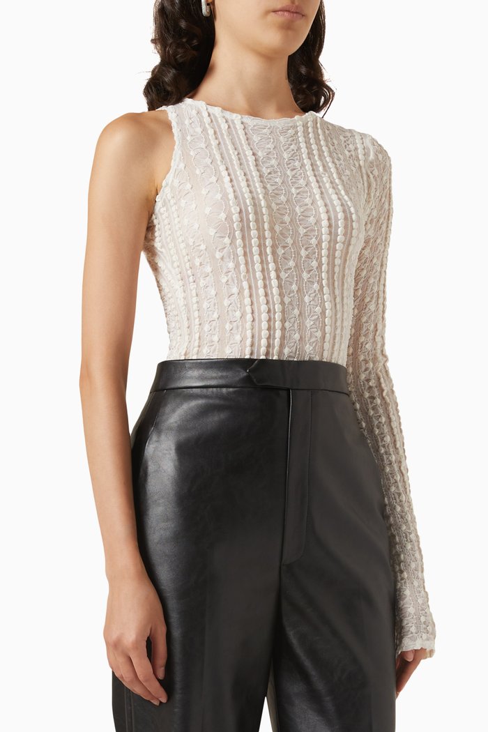 

Single Arm Bodysuit in Jersey, Neutral