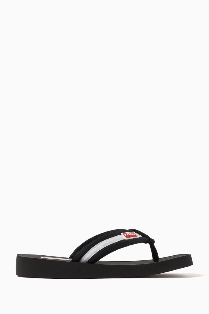 

Setta Flip Flops in Rubber, Black