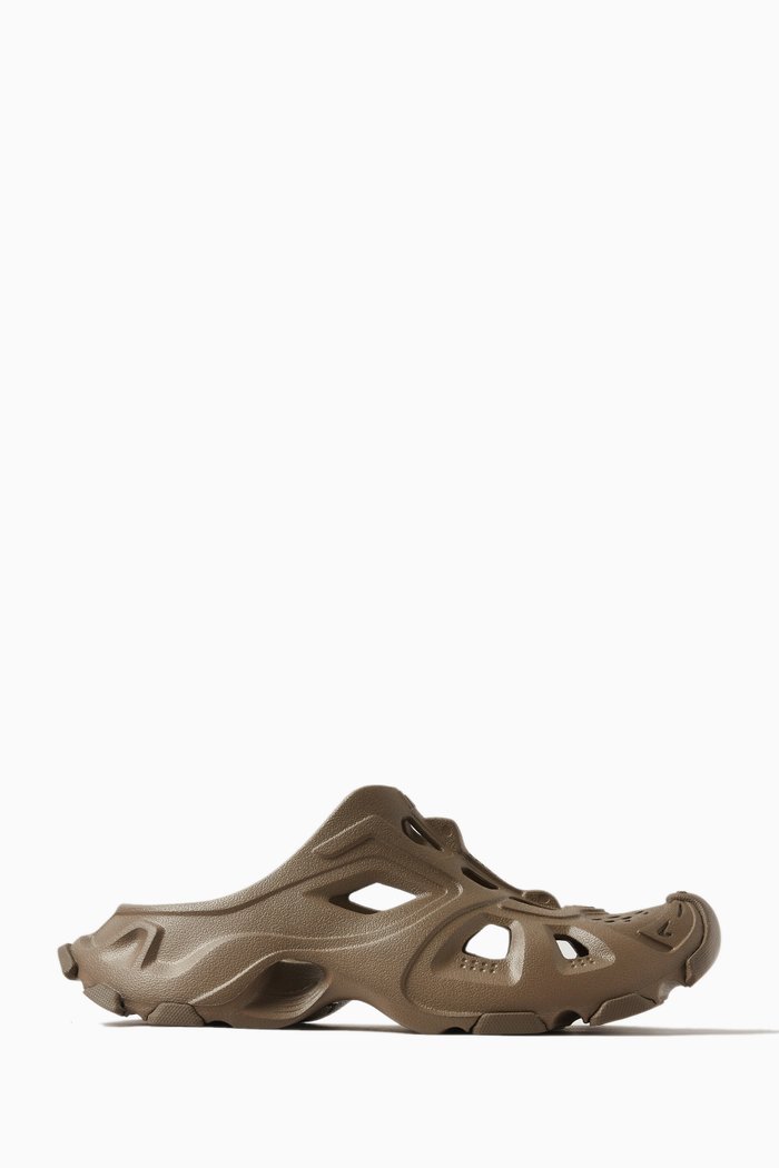 

HD Mules in Rubber, Brown
