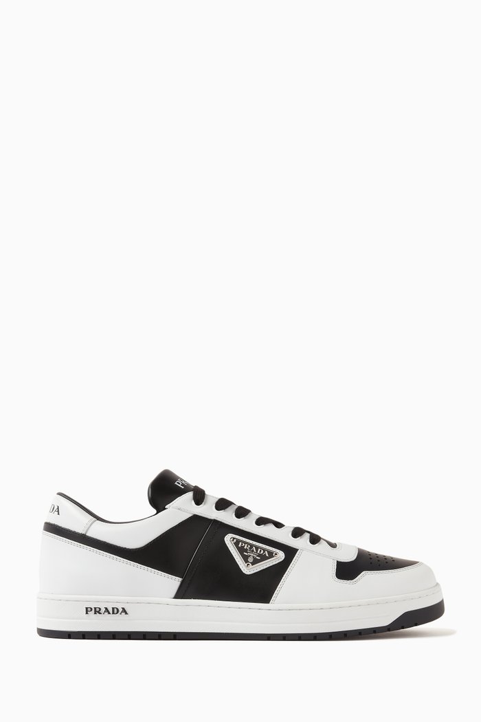 

Downtown Sneakers in Calfskin Leather, White