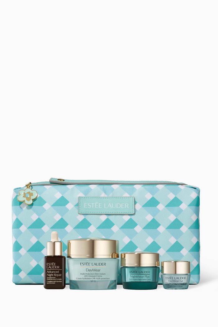 The Hydrating Routine DayWear Skincare Set, Multicolour