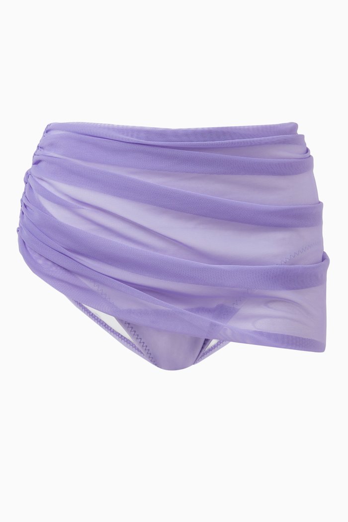 

Diana Bikini Bottoms in Poly Lycra, Purple