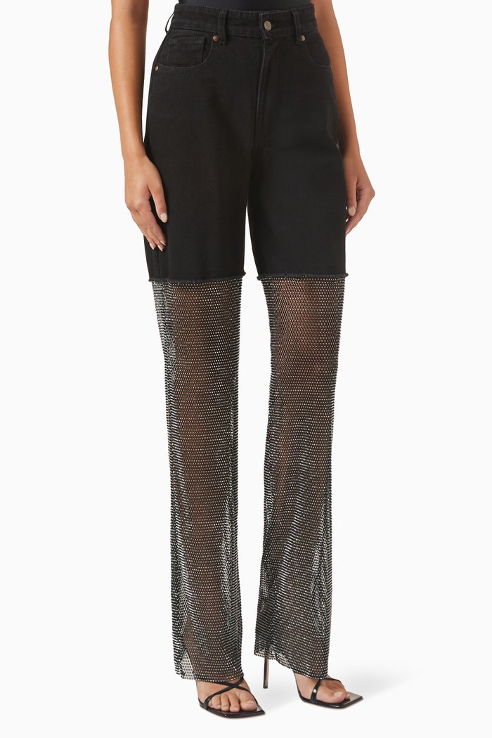 

Sparkle Jeans in Denim, Black