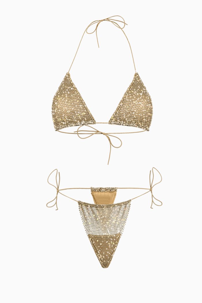 

Orchid Bikini Set, Gold