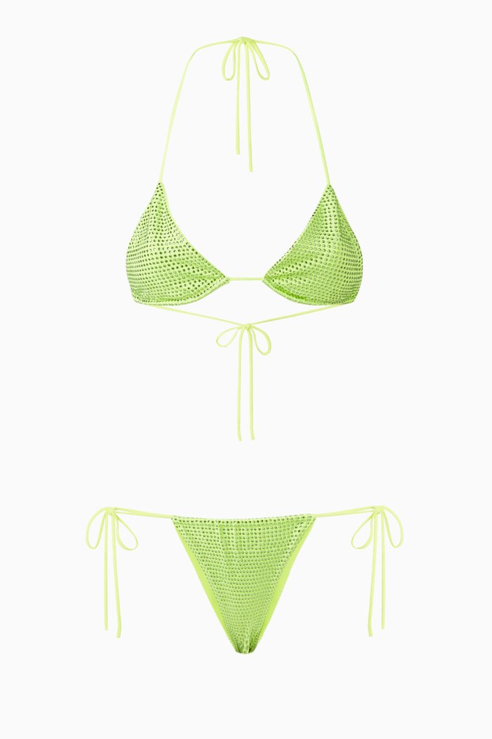 

Dahlia Bikini Set, Green