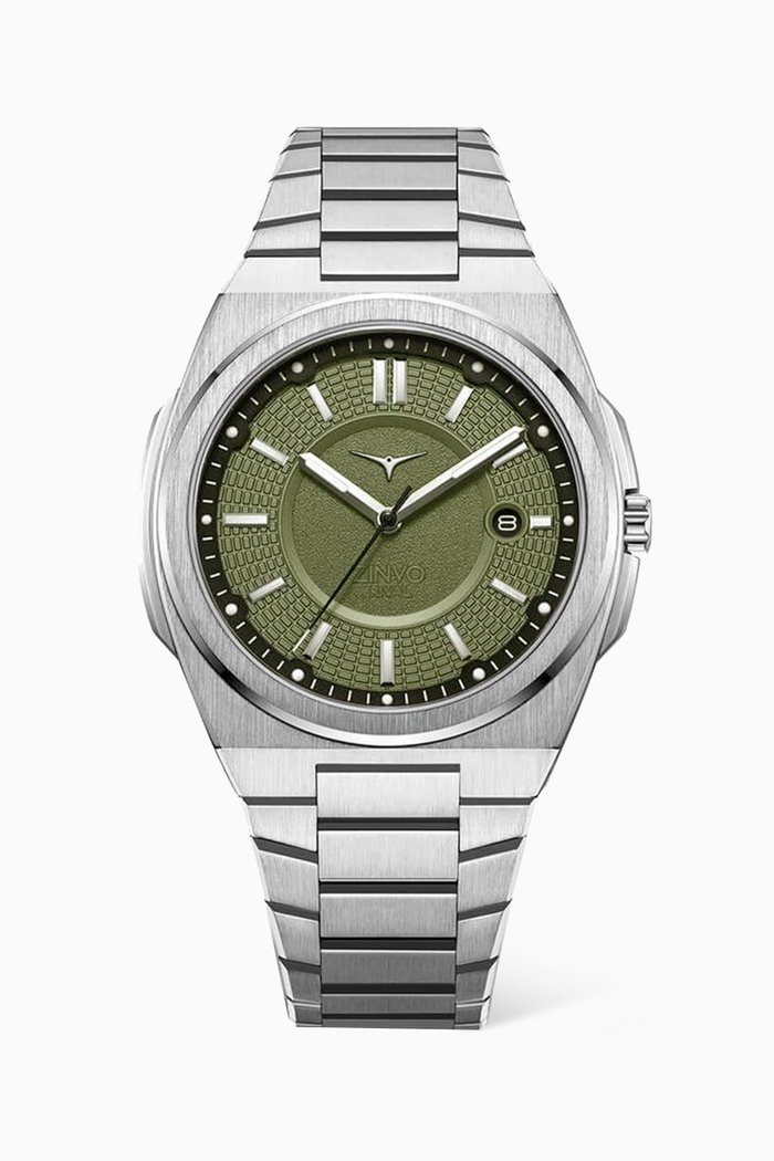

Rival Oasis Quartz Watch, 42mm, Silver