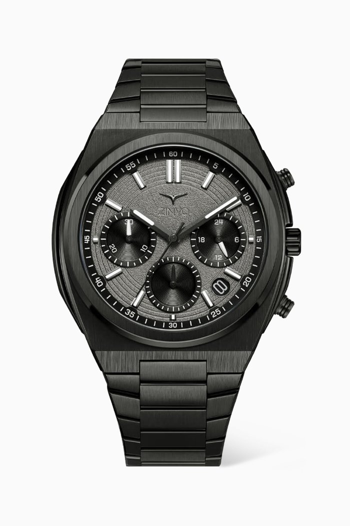

Chrono Black Quartz Watch, 42mm